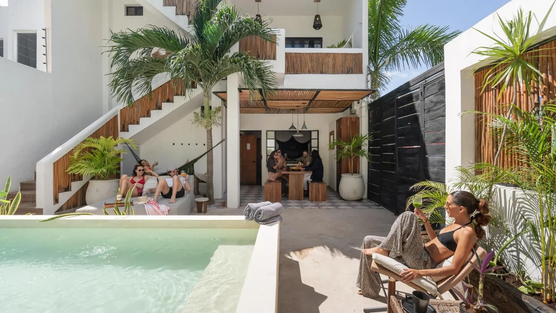 Private Villa Maxanab 7Rooms Pool + Beach Club Tulum